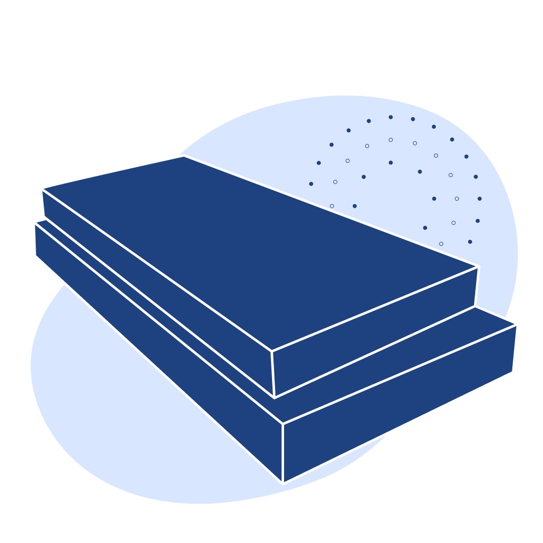 Лист пенопласта