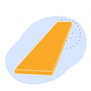 Бронзовая полоса 1.2 мм БрБ2 ГОСТ 1789-2013