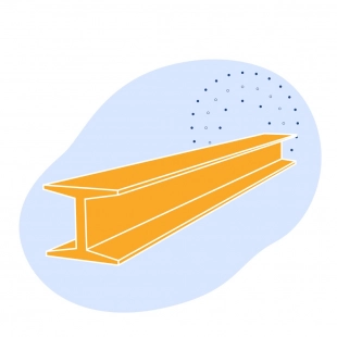 Монорельсовая балка 20Са Ст3Гпс ГОСТ 19425-74