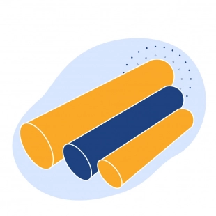 Труба оцинкованная электросварная прямошовная 140х2.2 мм Ст2пс ГОСТ 10704-91