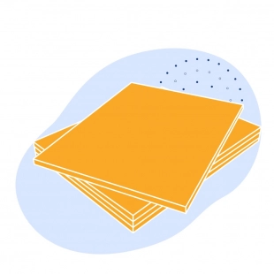 Текстолит листовой электротехнический 0.6 мм Б ГОСТ 2910-74