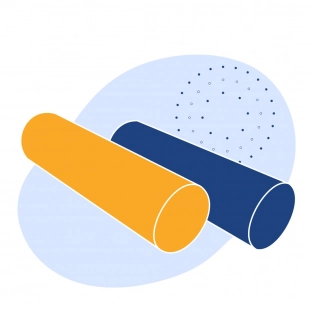 Текстолит стержневой 13x450 мм ГОСТ 5385-74