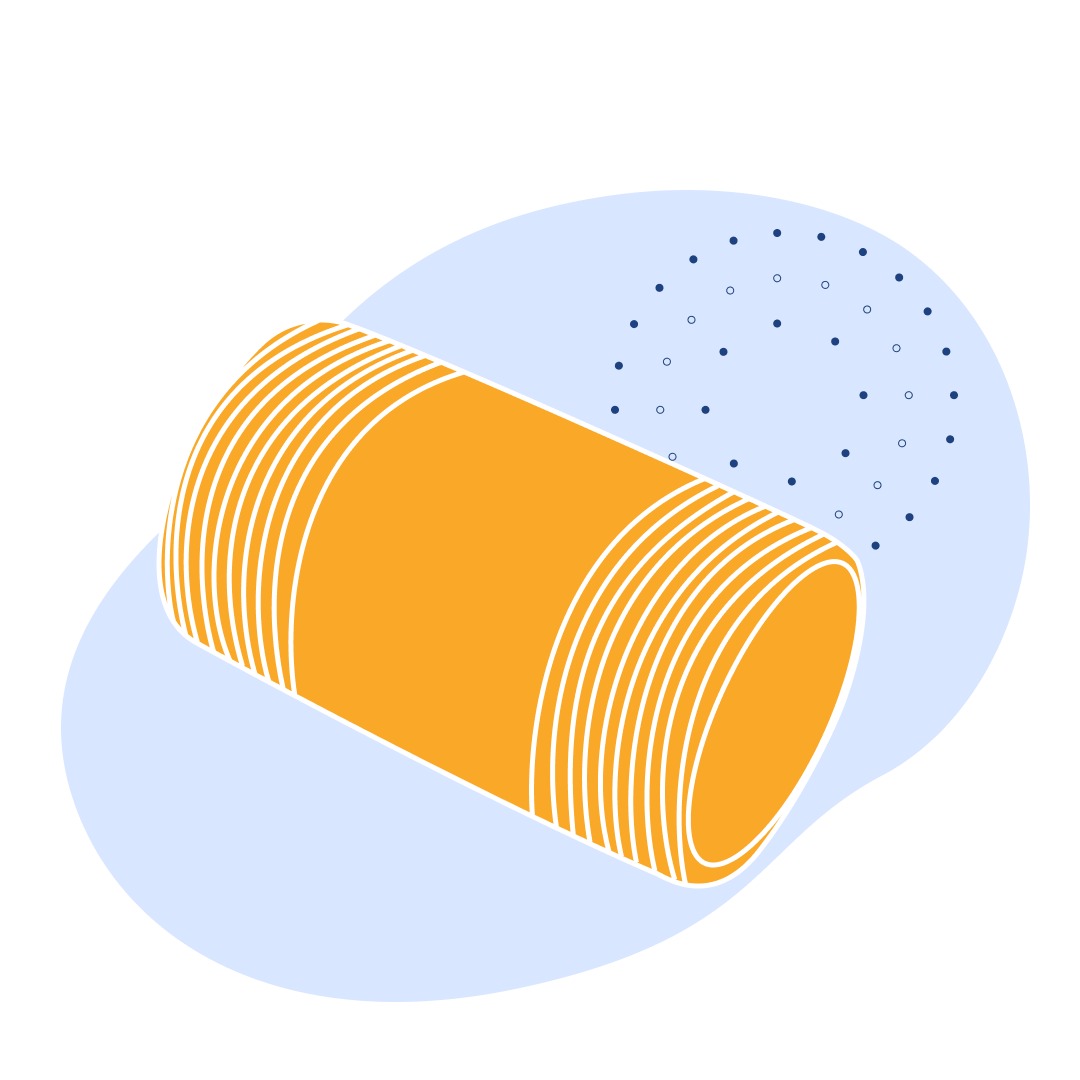 Сгон нержавеющий Ду 25 мм AISI 304