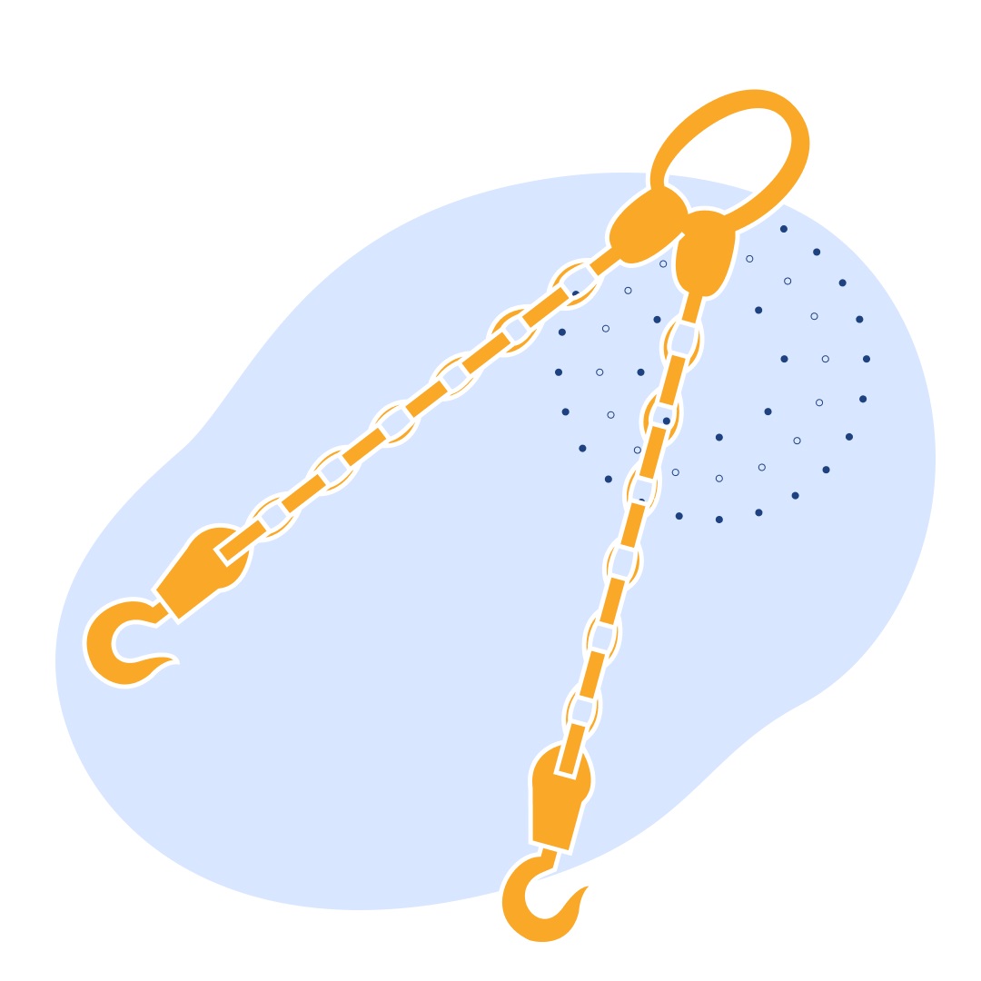Строп цепной 2сц 7 м 11.2 т
