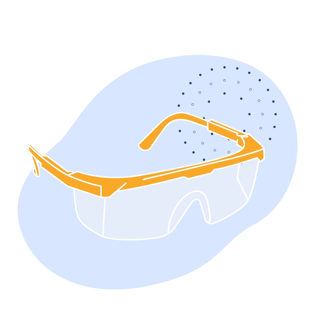 Очки Астроспек открытые (Uvex) ГОСТ Р 12.4.013-97