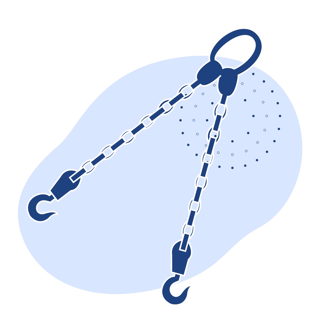 Строп цепной 2сц 7 м 11.2 т